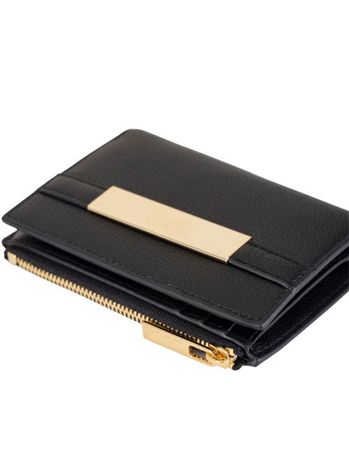 Portafoglio nero in similpelle Elisabetta Franchi | PF61A56E2110